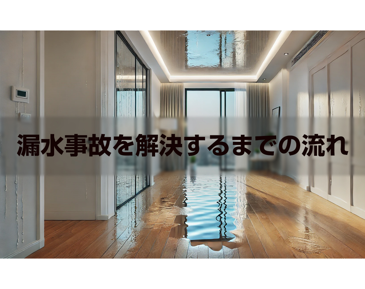 漏水解決の流れ